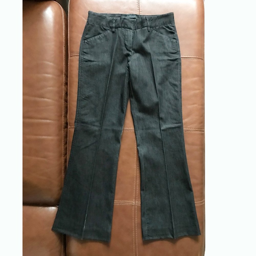 Express Editor Denim dress pants flared 0P, 27P